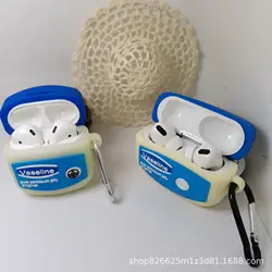 For Airpods Pro 2 Case ,Creative Vaseline Case For Airpods Pro Case,Soft Silicone Earphone Cover Case For Airpods 1/2/3 2021
