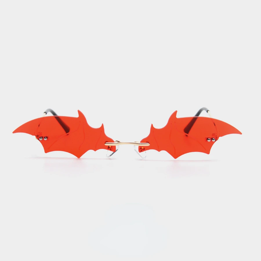 

77006 European and American net red funny sunglasses female ins personality bat party dance color fashion sunglasses male