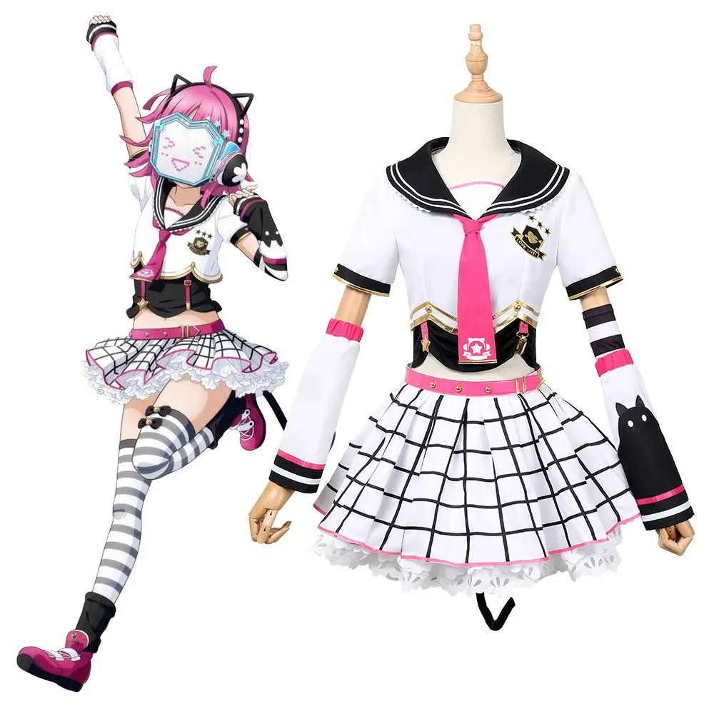 

Game Love Live! School Idol Festival Tennouji Rina JK Uniform Set Sailor Suit Anime Cosplay Costume Skirt Girls Party Costume