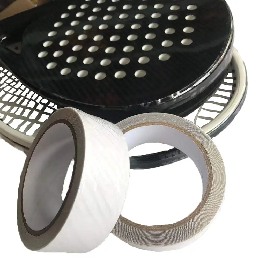 Tennis accessories 500cm Clear Transparent Tennis Racket Decal Paddle Head Protection Tape Easy To Apply And Remove Wet TPU Tennis Accessories