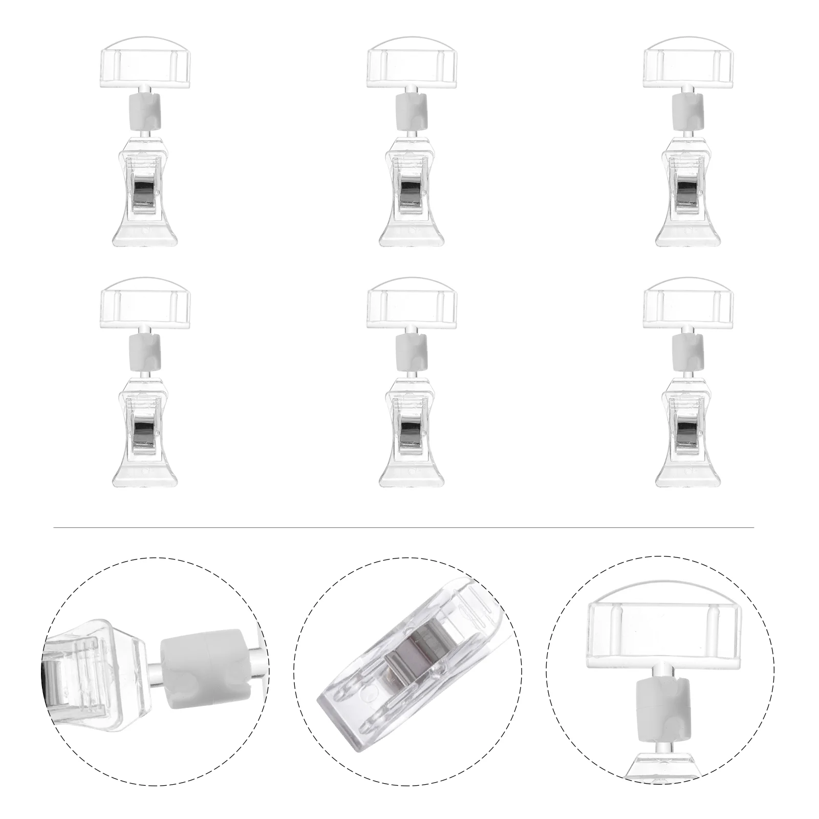 

Display Shelf Wire Tags Acrylic Advertising Folder Labels Food Sign Holder Price Rack Sticker