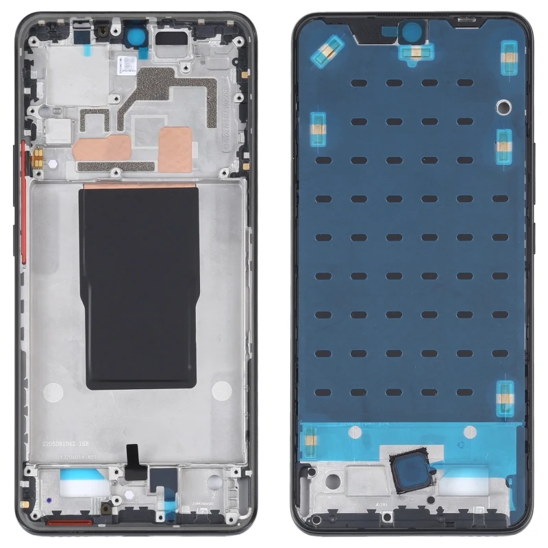 

100% Original Front Housing LCD Frame Bezel Plate For Xiaomi Redmi K50 Ultra / 12T / 12T Pro