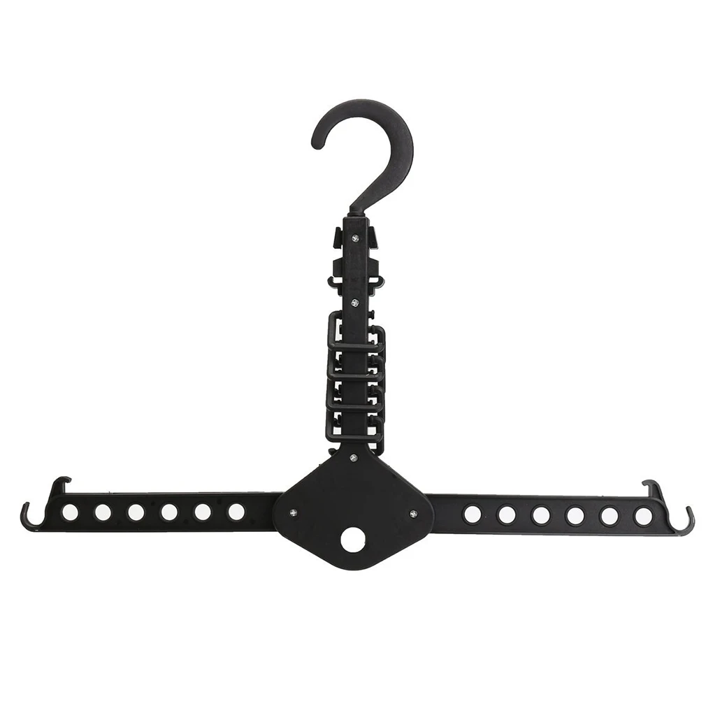 Multi Functional Dual Hanger Folding Clothes Drying Hanger Clothing