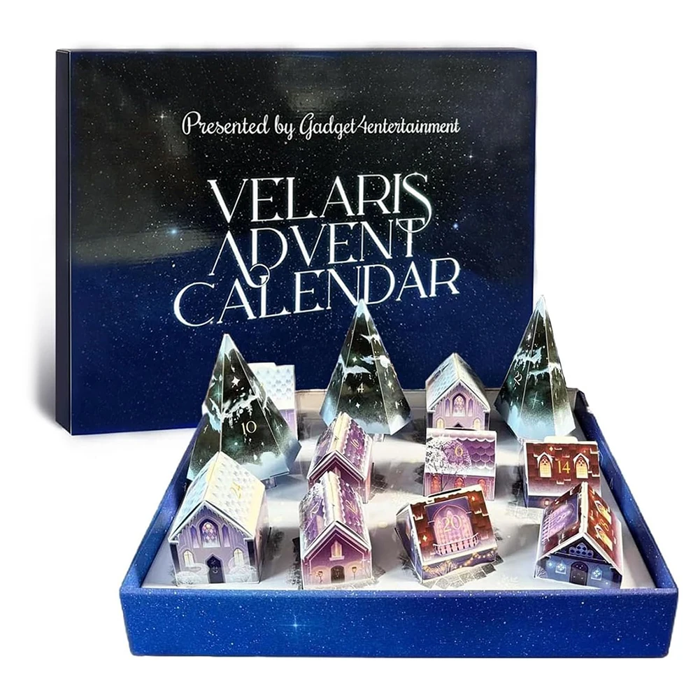 Christmas Advent Calendar 12 Days Velaris Christmas House Countdown Calendar Exquisite Surprise Advent For Kids Xmas Gifts