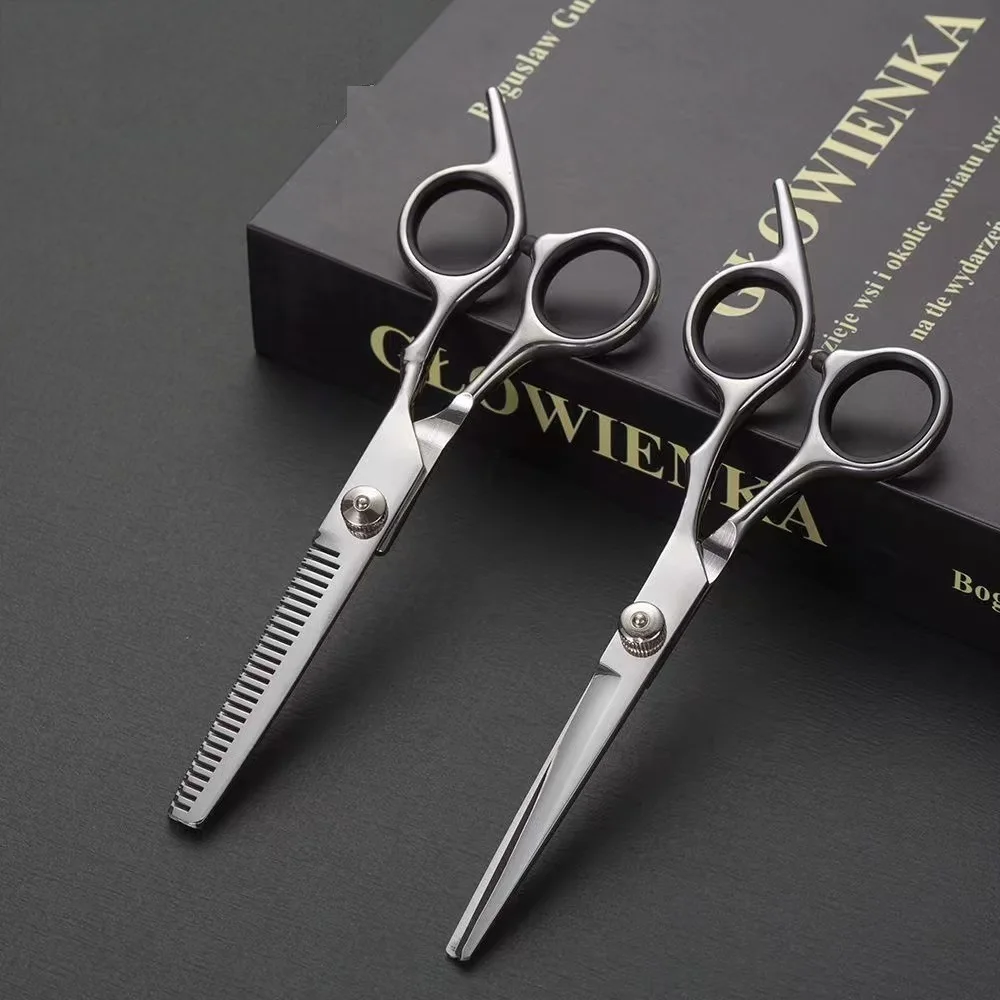 Dog Grooming Scissors Pet Grooming Scissors Dog Hair Tool Set Professional Trimming Scissors Bent Teddy Haircutting Pet Clippers