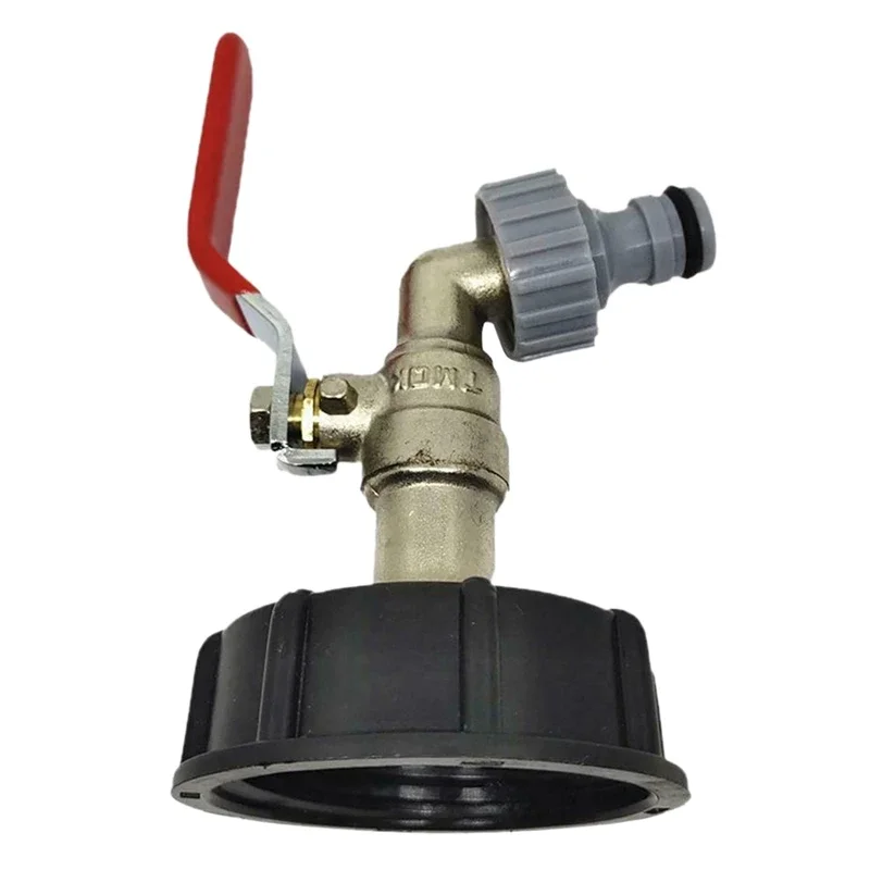 IBC Tote Tank Drain Adapter 1/2 Inch Garden Hose Faucet Water Tank Hose Connector