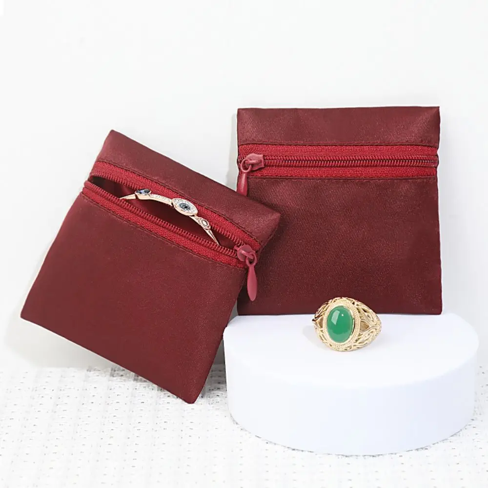 

Тканевая сумка для хранения ювелирных изделий, Высококачественная Портативная сумка-Органайзер для ожерелья, защита от пыли