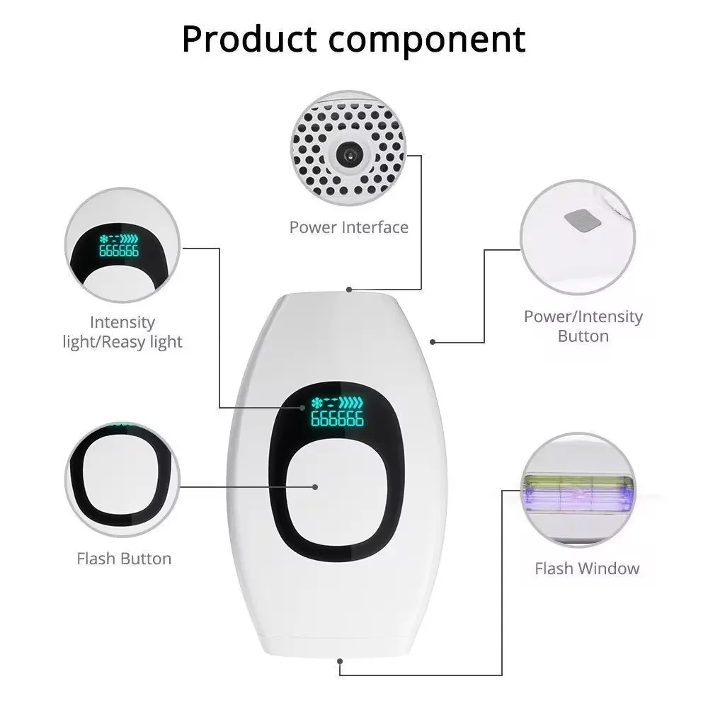 Laser Epilator for Women Body Bikini Facial