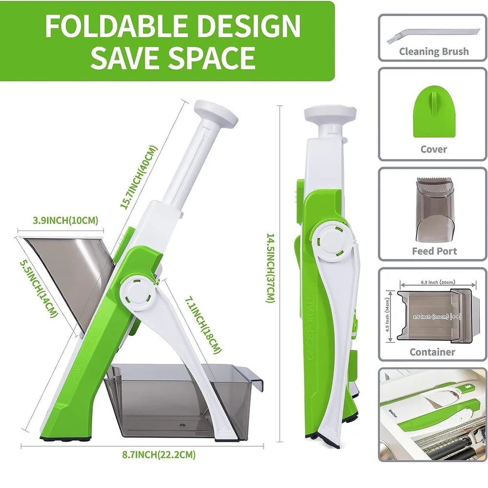food-grade vegetable slicer with adjustable thickness
