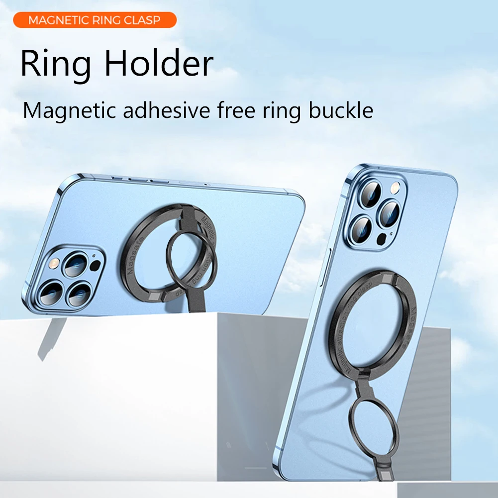 For MagSafe Phone CNC Ring Holder for iPhone 12 13 14 Pro Max