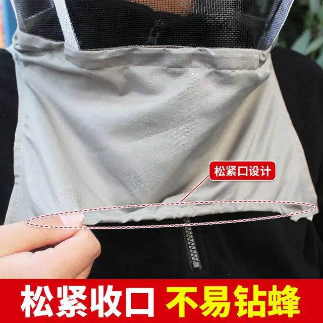 Méh Kalap Megvastagodott Méhek Arc Maszk Speciális Nagyfelbontású Arcmaszk Méhész Védő Teljes Készlet - Image 6