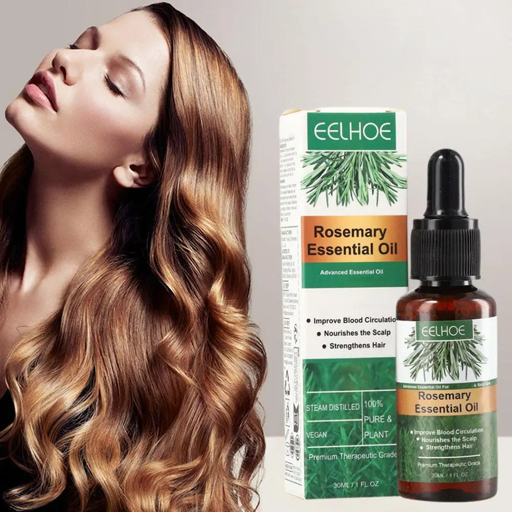 3/1pcs Rosemary Hair Essential Oil Smoothing Hair Strengthening Nourishing Brightening Moisturing Softening Luster Care
