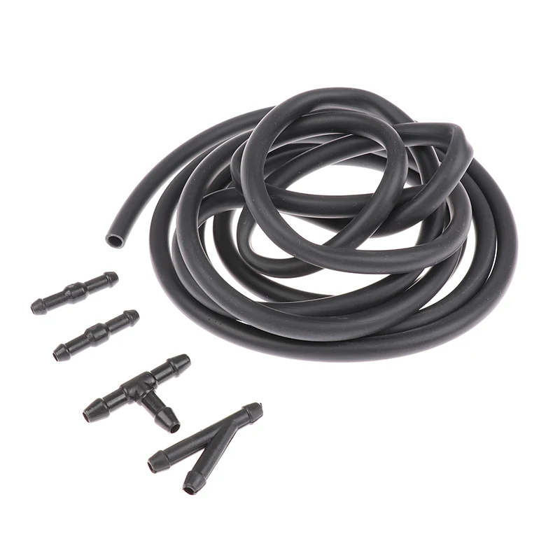 5pcs/Set 1/2 Meters Car Windshield Washer Hose Car Wiper Blade Pipe Blades Accessories Styling