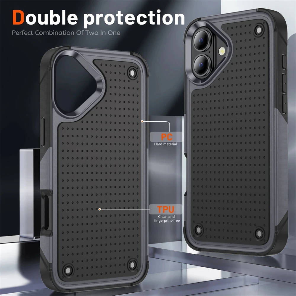 Ultimate Armor Shockproof Defender Phone Case - Military Grade Protection Cover