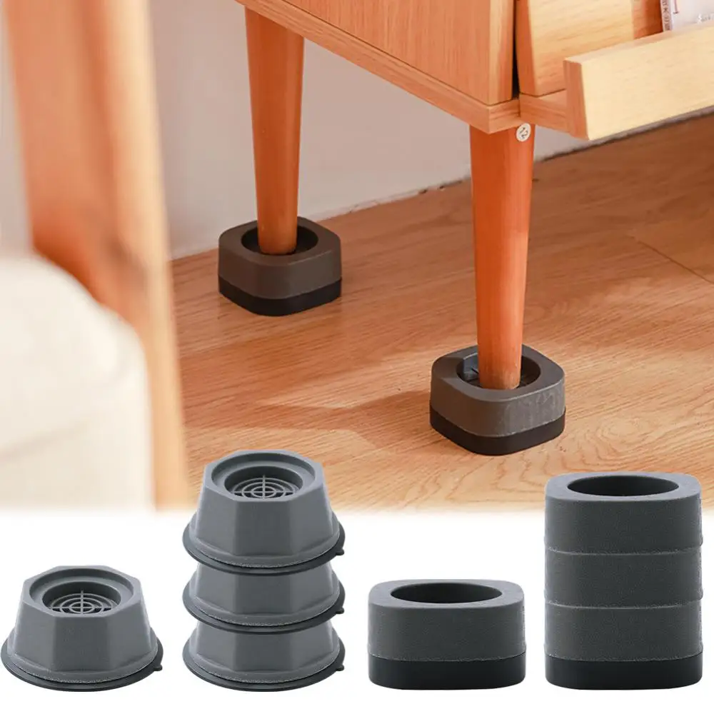 4PcsAntiVibrationPadsNonSlipRubberFeetMatLegsWashingMachine