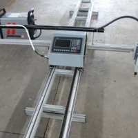 Portable Aluminum Gantry 1325 Cheap CNC Plasma and Flame Cutting Machine 1530 with Plasma Torch 63A 160A 1
