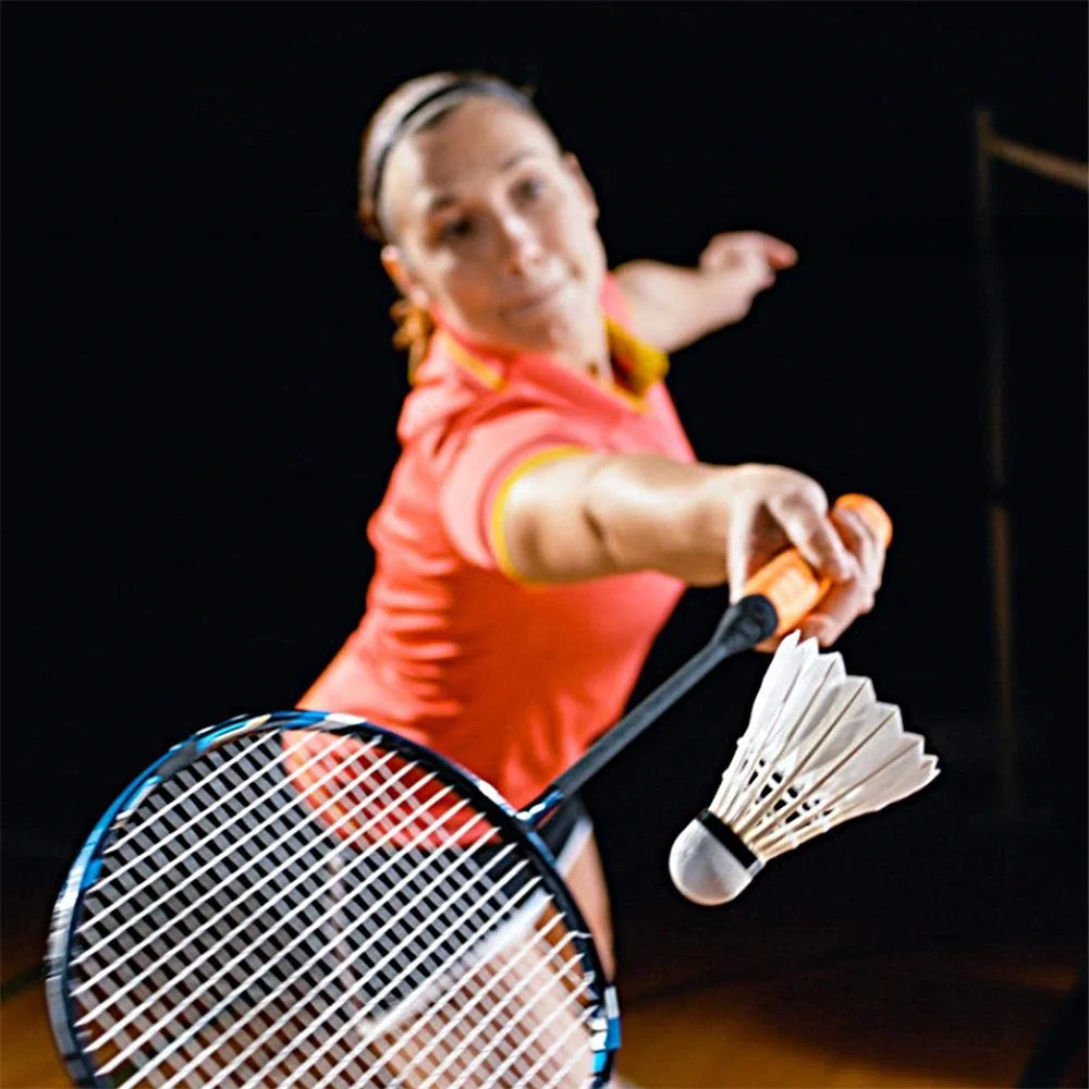 Volant de Badminton Durable en plumes d'oie blanches, stabilité,  entraînement professionnel, boule de Badminton, accessoires de sport en  plein air - AliExpress