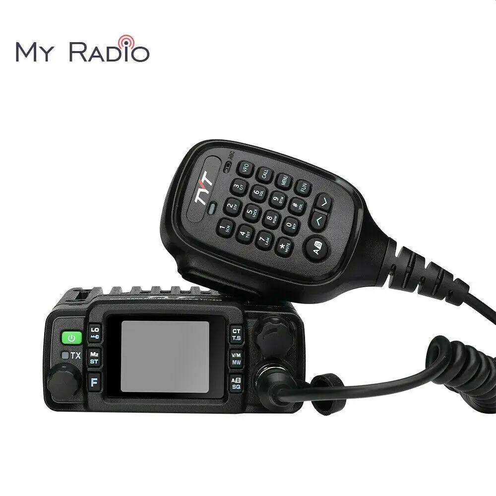 TYT TH-8600 Mobile Radio IP67 Waterproof 25W Dual Band VHF UHF Color LCD  Screen DTMF Tone Mini Vehicle Intercom Transceiver AliExpress