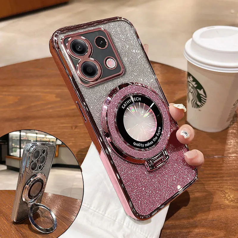 Funda Para Xiaomi Redmi Note 13 Pro 4G Con Brillo Líquido