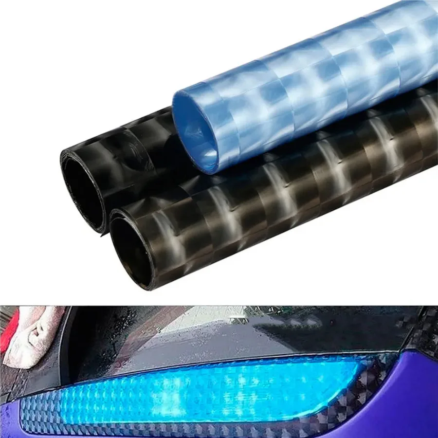 

Car Styling Accessories Cat Eyes Auto HeadLight Taillight Smoke Fog Light Tint Vinyl Film 30*100cm Sheet Lamp Decoration Sticker