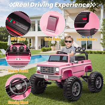 Licensed 24V Chevrolet Ride-On Truck 4