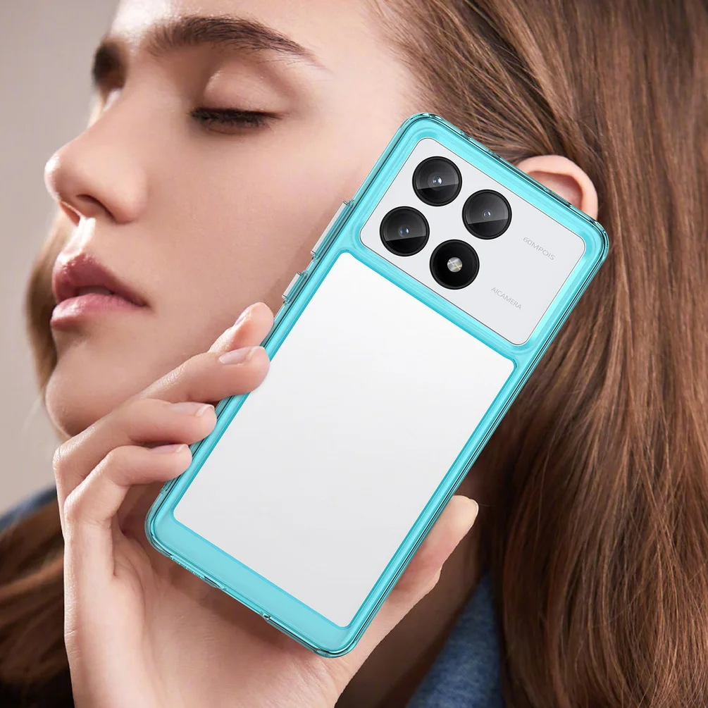 Étui Transparent pour X6 M6 F5 X5 GT X4 M5 F4 POCO C65 C40 C55 M4 Pro F3, housse de téléphone souple et fine en TPU_voghion.com