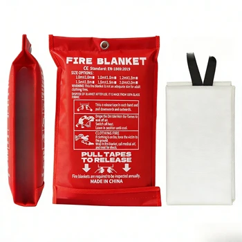 1M Fiberglass Fire Blanket 1