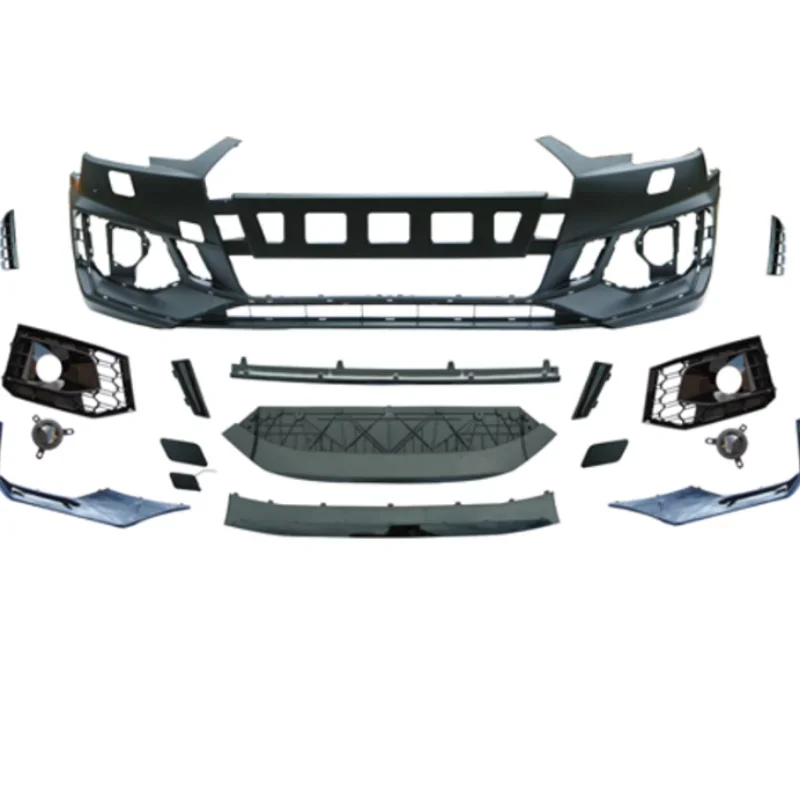 

Car Front Bumper With Grill Rs5 Style For A5 2017-2020 Body Kits