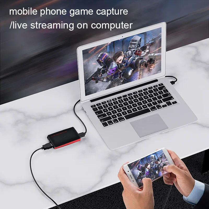 HD60 1080P 120fps 4K video capture adapter for PS4 Xbox Nintendo Switch live streaming