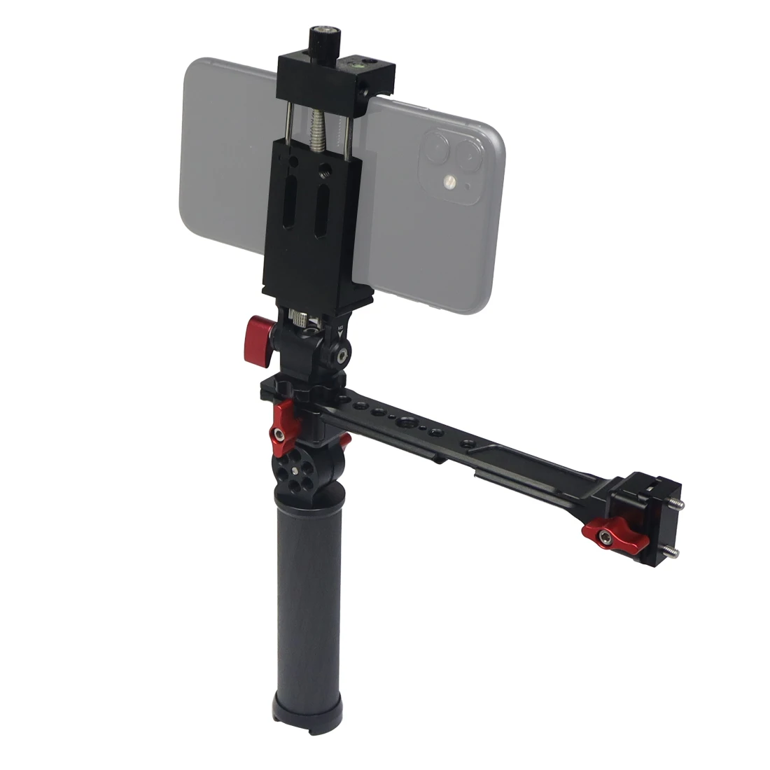 RS4 RS3 Mini RSC2 Gimbal Dual Carbon Handle Grip 180 Adjustable Clamp for Ronin