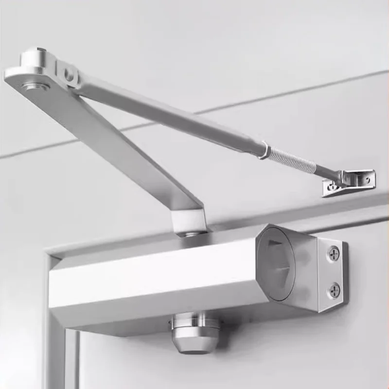 Hydraulic er Automatic Door Closer 40KG to 60KG Adjustable Speed Door Closing Equipment Mute Soft Closing Hardware door closer