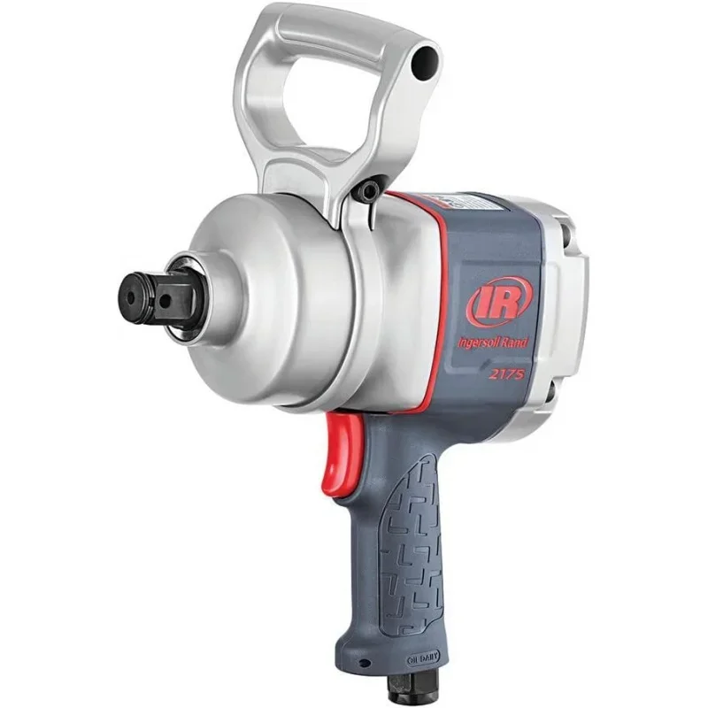 

Ударный гайковерт Ingersoll Rand 2175MAX 1 дюйм с пистолетным захватом, пневматический, выход обратного крутящего момента до 2000 фунтов, легкий, 360 градусов