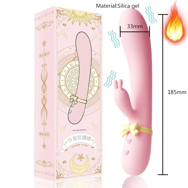 Vibrador de silicona para mujer, recargable por USB, impermeable, estimulador del punto G y del cl&iacute;toris