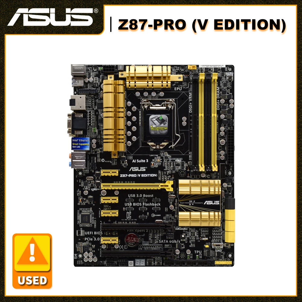 ASUSZ87PROVEDITIONLGA1150CartemreIntelZ87ChipsetSupport