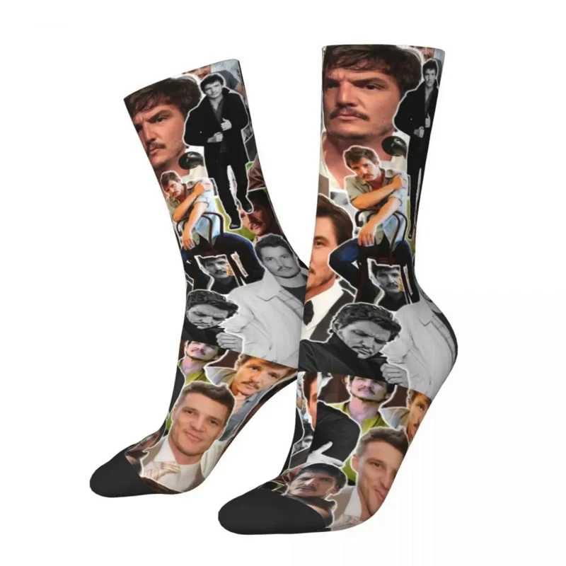 

Men Pedro Pascal socks cute fashion socks high quality merch middle tubesocks best gift idea