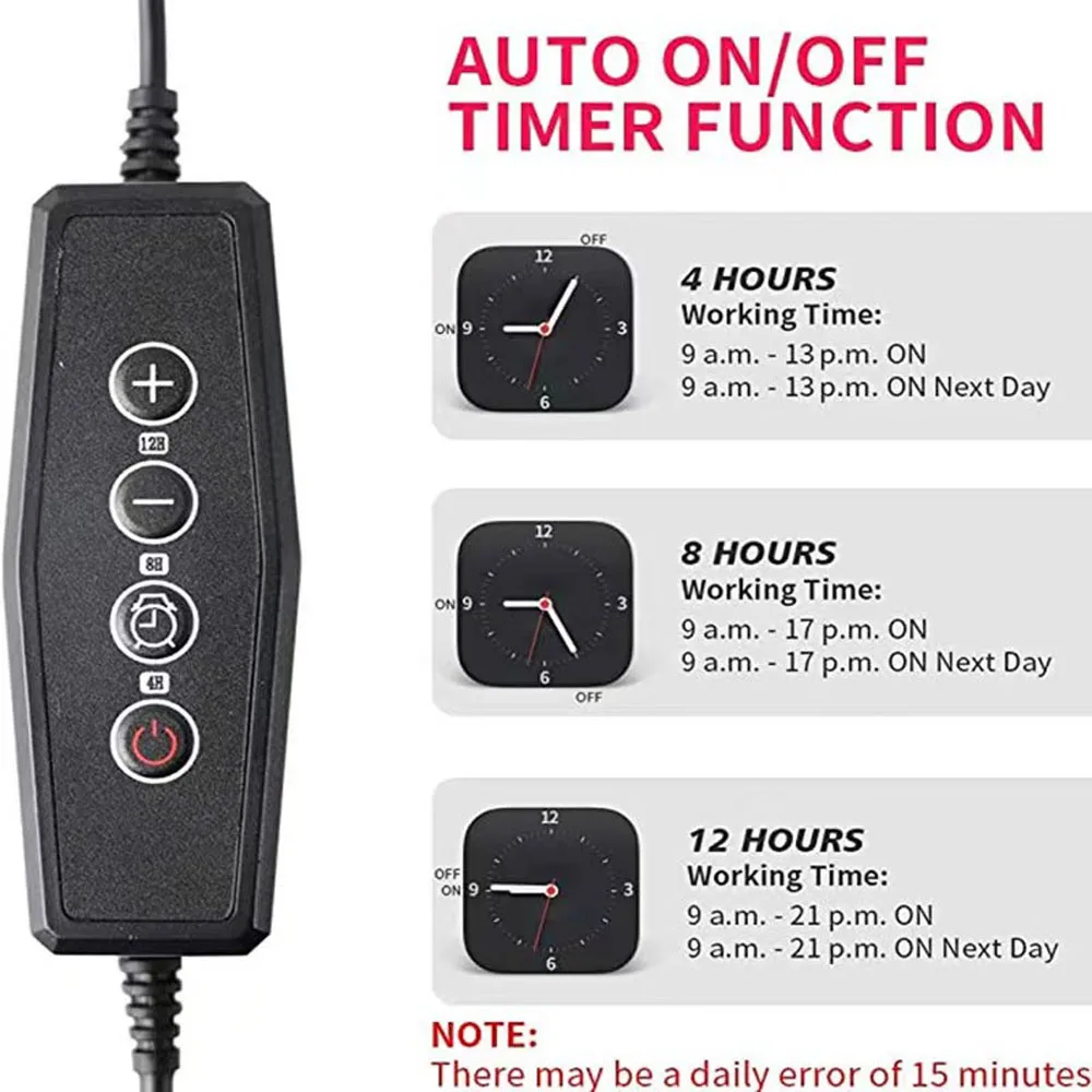 KEBINCPLED USB 5 فولت تنمو مصباح أضواء النباتات ال...