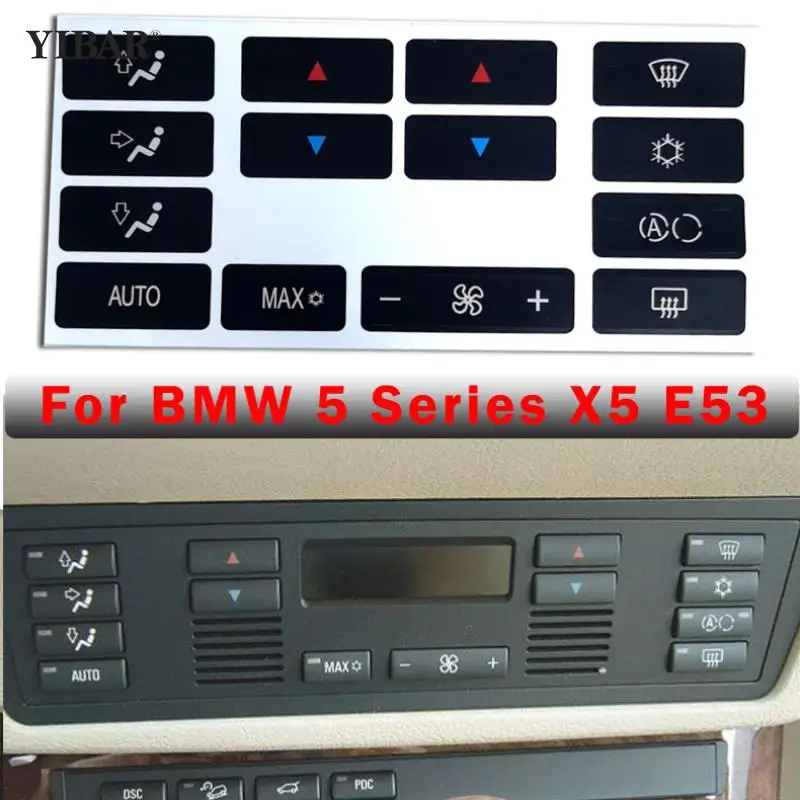 

14 шт./комплект, кнопки для кондиционера X5 E53 1999-2006 E39 1996-2002