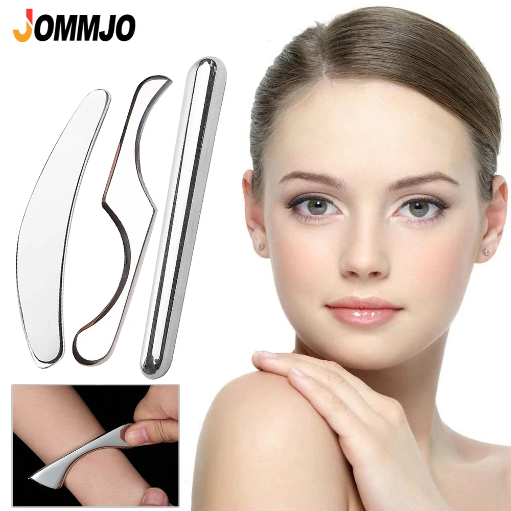 Stainless Steel Gua Sha Scraping Massage Tool IASTM Tool Helps Relieve
