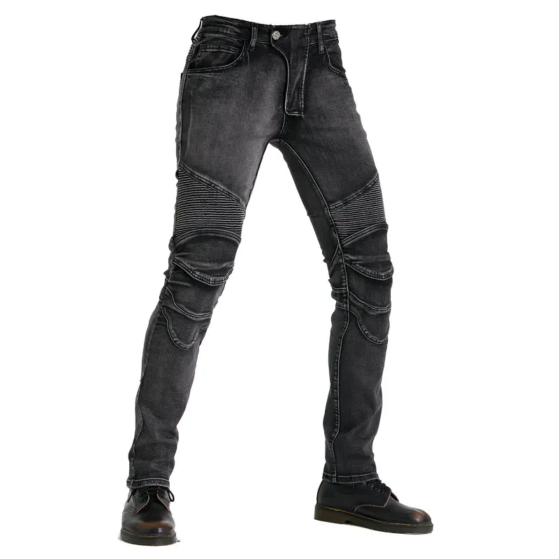 Volero Men's Motorcycle Pants Motorcycle Jeans Protective Gear Riding Travel Trousers Belt Protective Gear Retro motorcycle pants motorcycle jeans