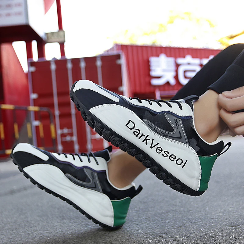 Men's Comfortable Golf Shoes, Professional Outdoor Fitness Walking Shoes, Men's Studless Casual Golf Shoes