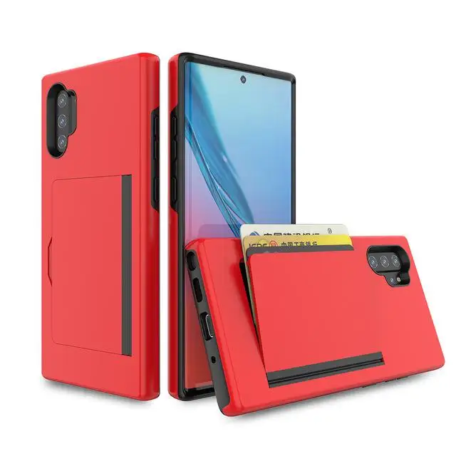 Vibrant Candy Color Flip Cover with Card Slots