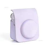 For Instax Mini 12 Camera Case PU Leather Soft Protective Case Trave Bag for Fujifilm Film Camera Bag with Shoulder Strap 6