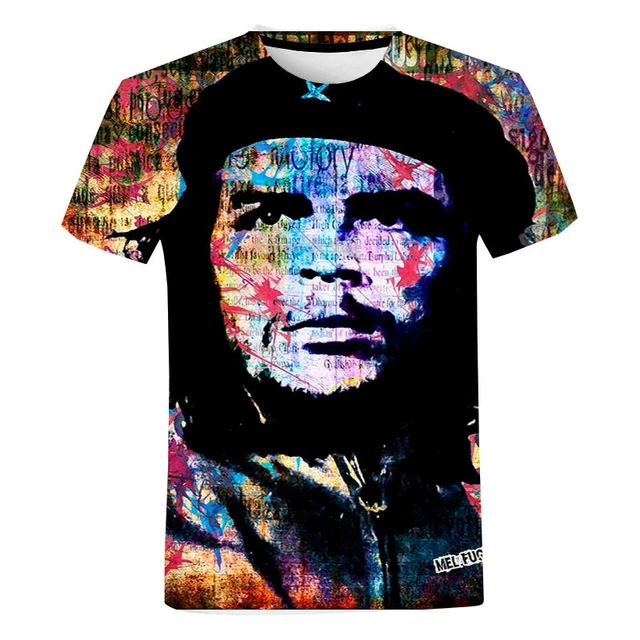 2023 Summer New Che Guevara Fashion Cool 3D Printed T-shirts Streetwear  Unisex Oversized Shirts - AliExpress