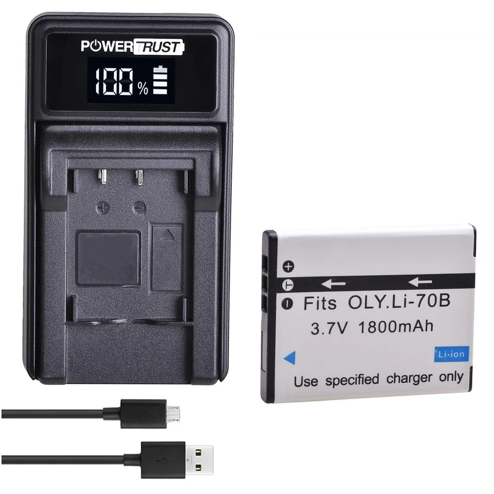 Batteria Cameron Sino Li-70B Per Olympus FE-4020, X-940, VG-140 – Nuova