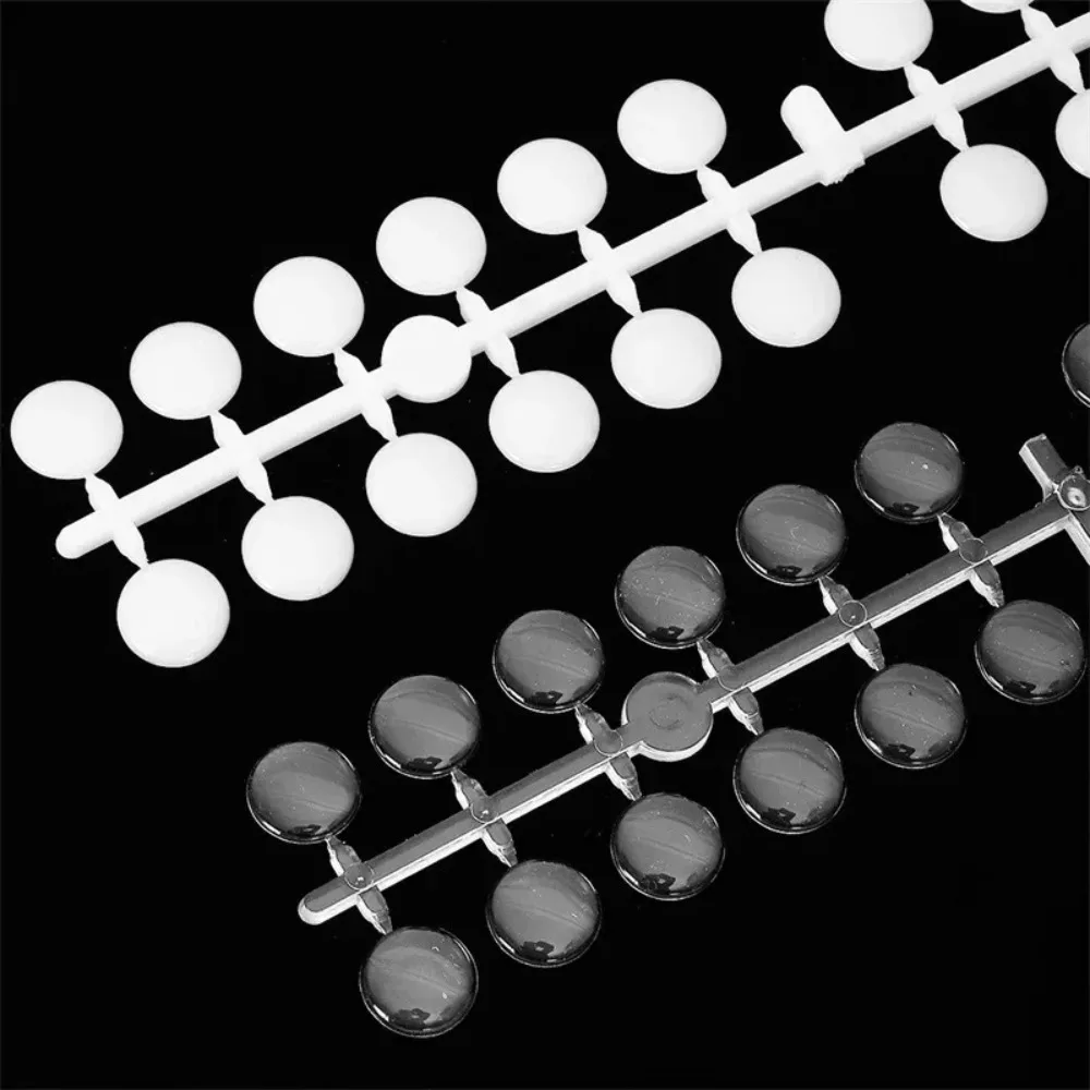 120pcs Nail Polish Display Table With Stickers Polka Dot Color Card Nail Display Board Pea Bean Swatch Salon Showing Shelf