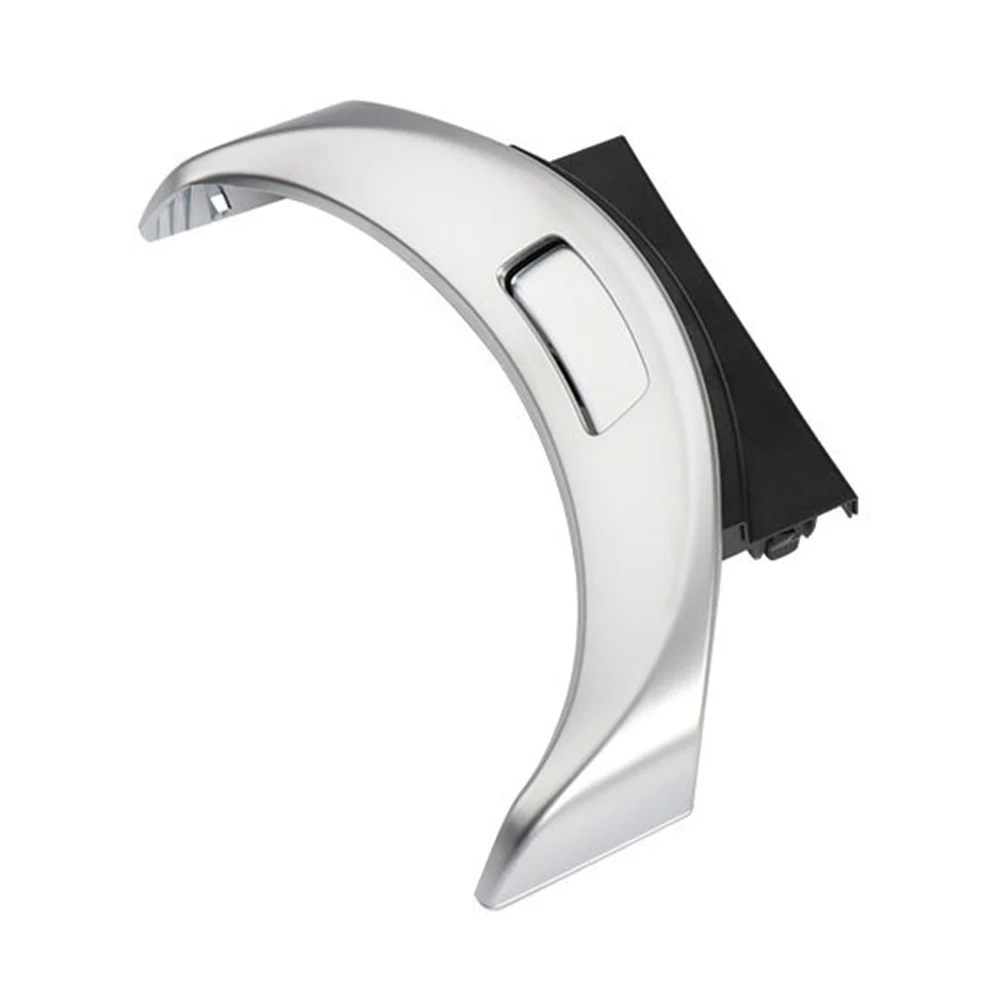 

Center Console Armrest Storage Box Cover Trim Button Silver Plastic A2056803407 Fit for Mercedes-Benz C400 Sedan 2015