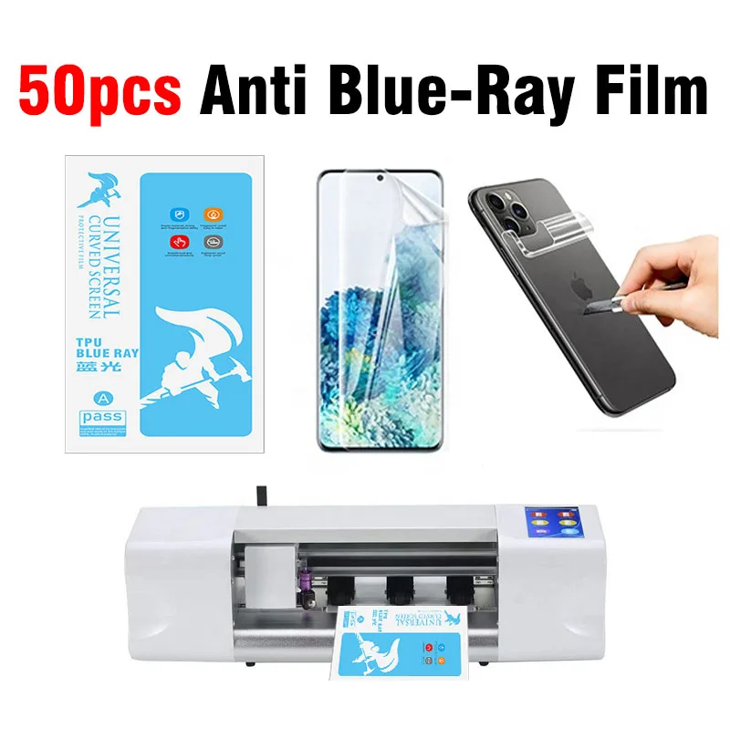 

50 шт., универсальная защитная пленка для экрана, с защитой от синего излучения