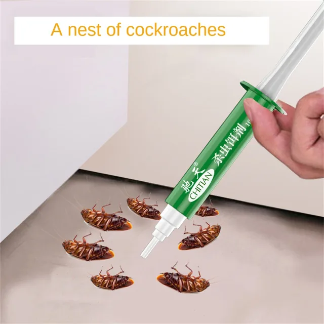 1PCS Effective Cockroach Gel Bait Insect Cockroach Control Gel Cockroach  Extermination Powder Bait Roach Killer Pest Control - AliExpress