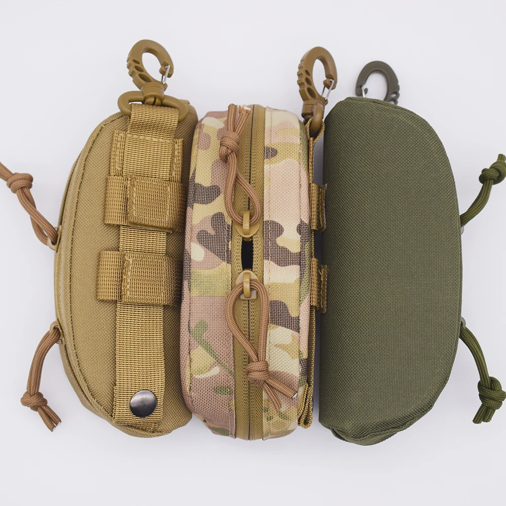 Tactical Molle glasses case Sunglasses EDC Waist Pack Utility Army Hunting Accessories Organizer Eyeglasses Case Bag