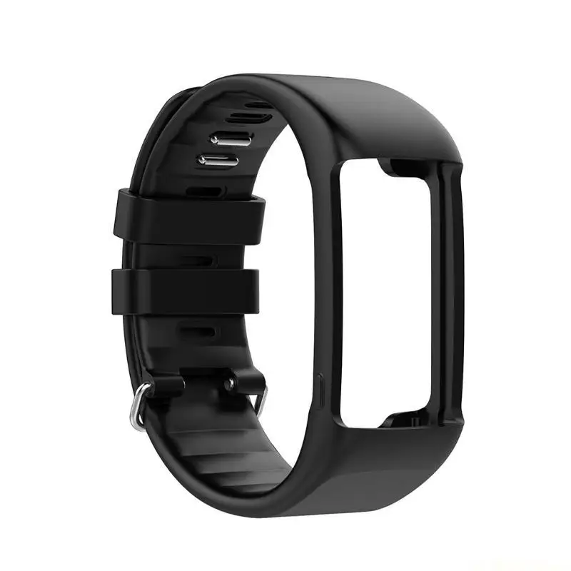 Durable Silicone Smart Watch Band - Soft Wrist Strap Replacement